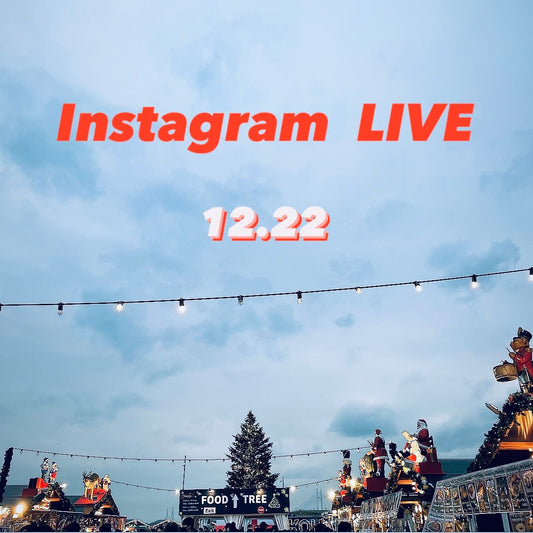 Instagram LIVEのお知らせ☃️西武池袋本店