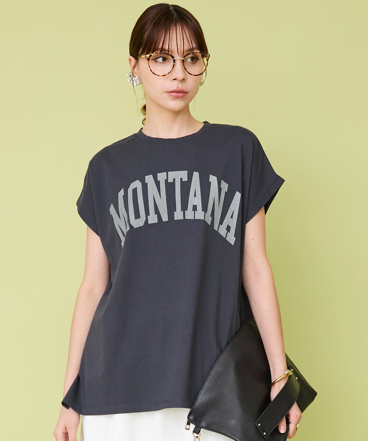 レディース Tシャツ ロゴ ドルマントップス｜JETSET SOLO PLUS(ジェットセットソロプラス) 公式通販｜レディース ファッション きれいめカジュアル